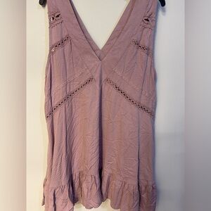 Chic Lavender Sleeveless Tank Top